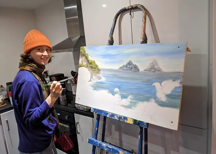 Shore On Valentia Island - Cosy Comfort At The Sea In Kerry Nyaraló *